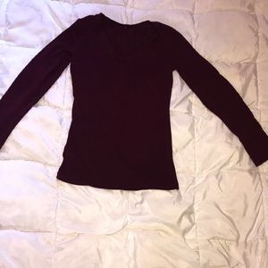 Solid color Long sleeve T